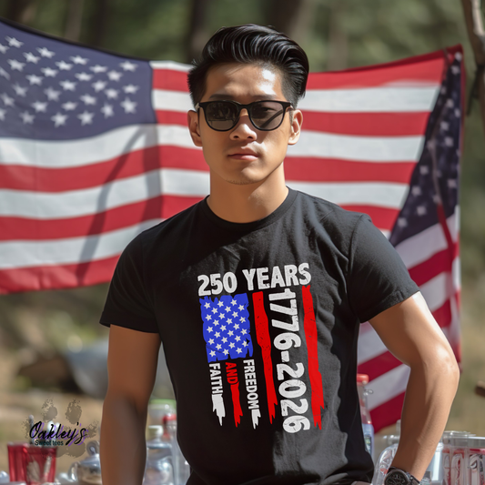 250 years flag | Tee