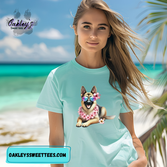 Aloha German Shepherd | Tee