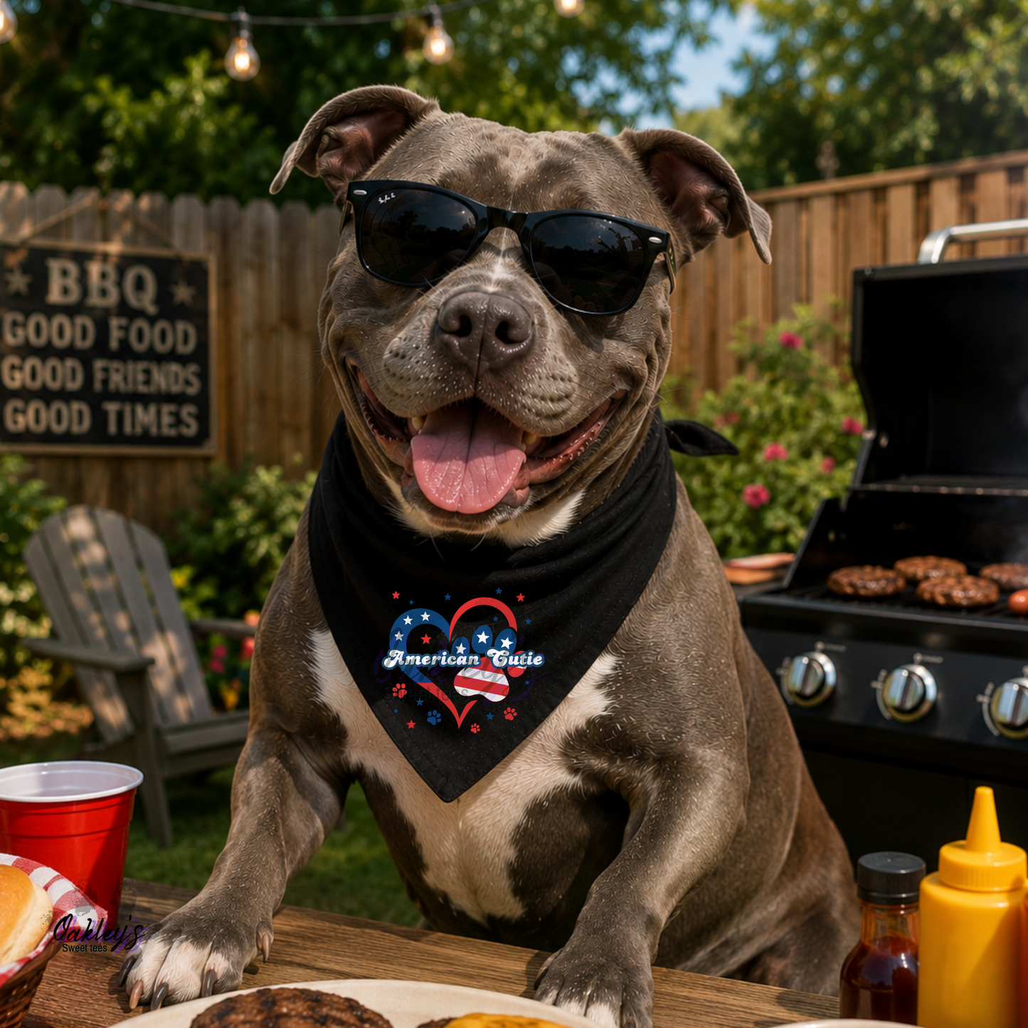 American cutie bandana | 4th of July