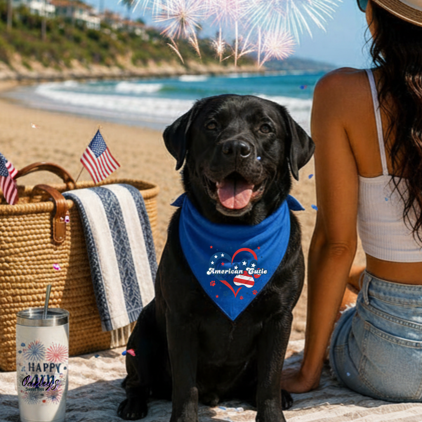 American cutie bandana | 4th of July