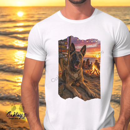 Beach party Belgian Malinois | Tee