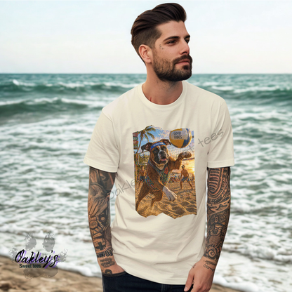 Beach Volleyball Boxer | Tee