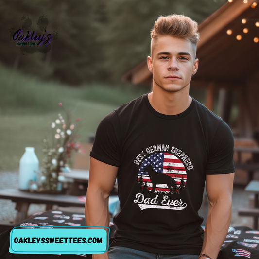 Best German Shepherd Dad ever | Tee
