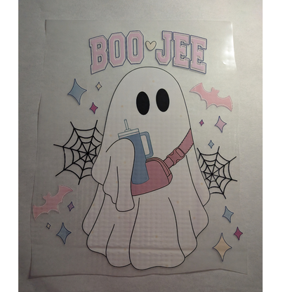 Boo - jee in pink - ready made print - Tshirt