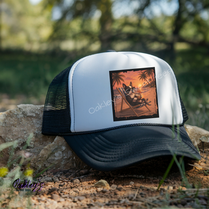 Summer Sunset doggos | Trucker hat