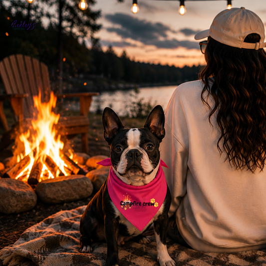 Campfire crew bandana | Summer pup collection