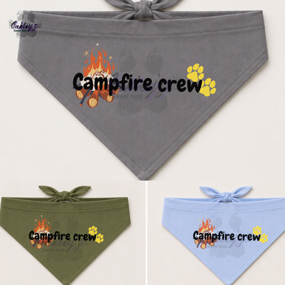 Campfire crew bandana | Summer pup collection