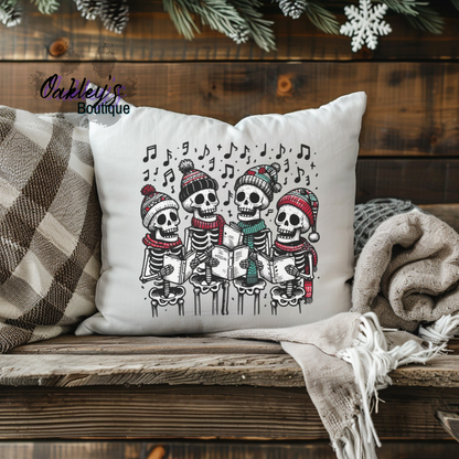Holiday throw pillow cover (17.7x17.7)