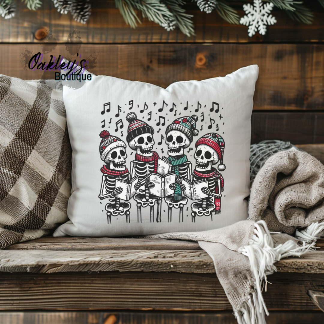 Holiday throw pillow cover (17.7x17.7)