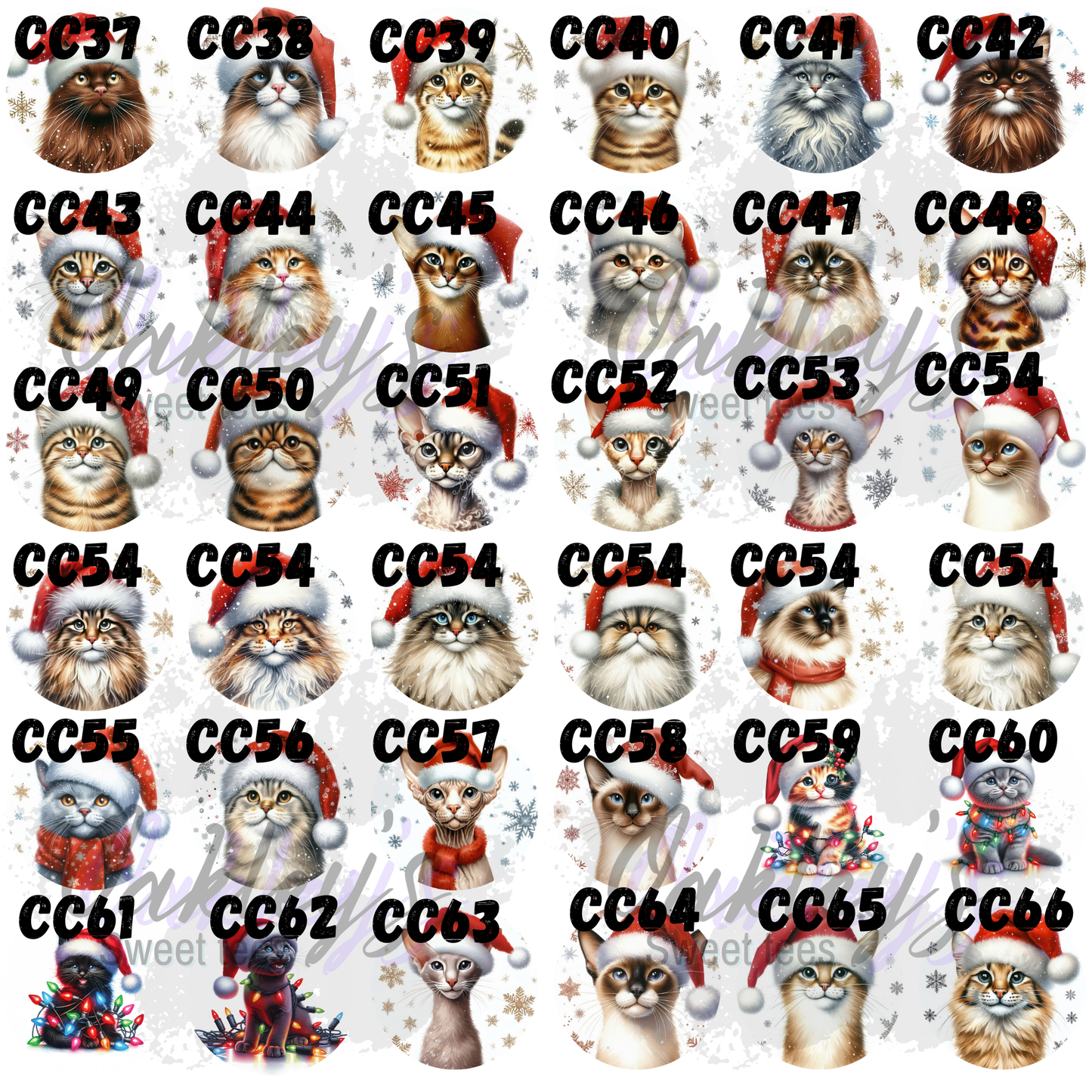 Dog and Cat Christmas ornaments