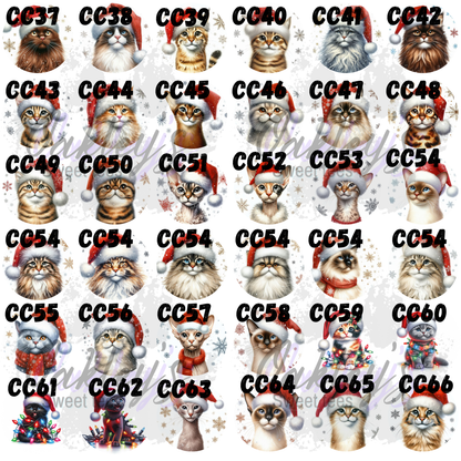 Dog and Cat Christmas ornaments