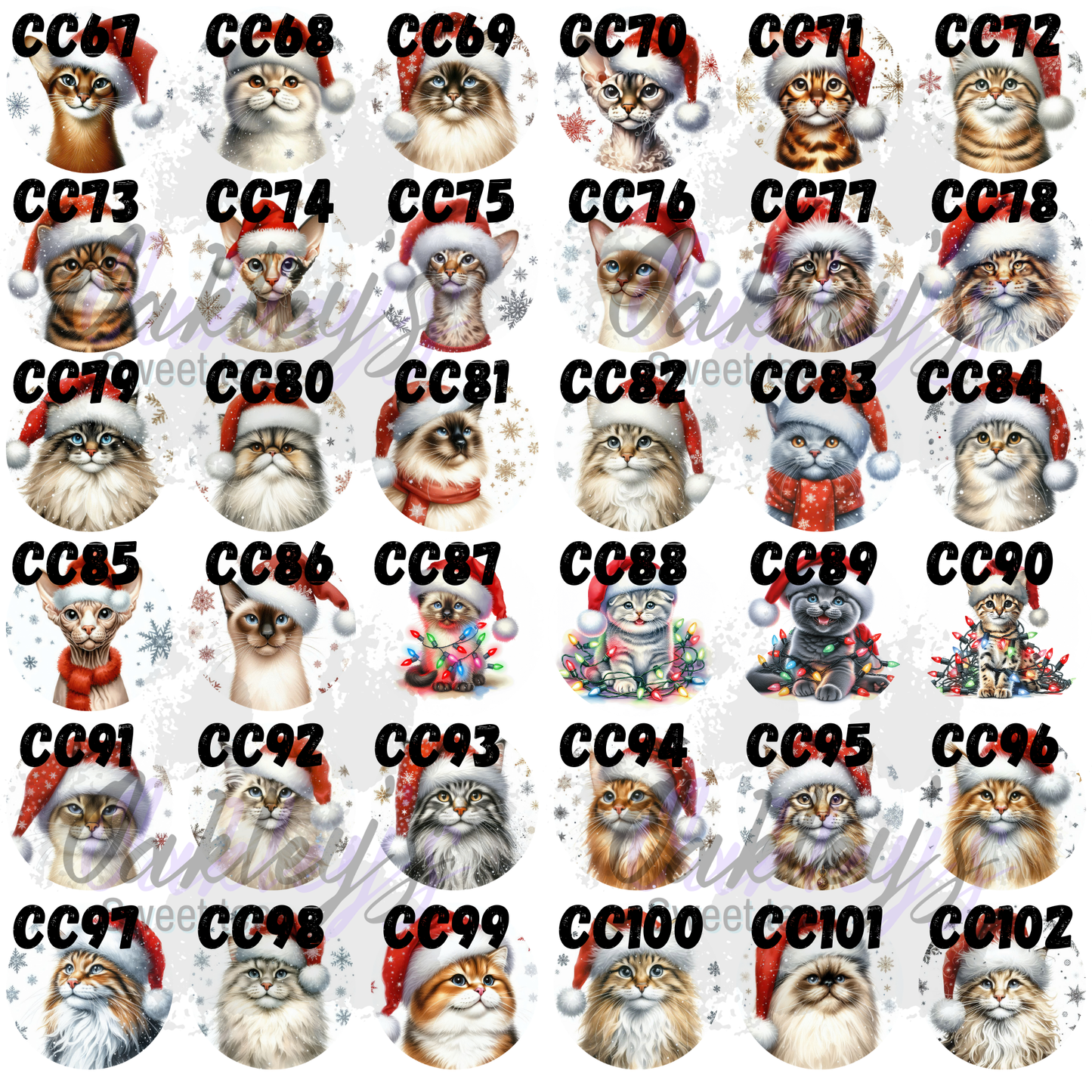 Dog and Cat Christmas ornaments