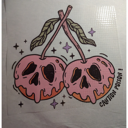 Caution poison : Ready made print T-shirt