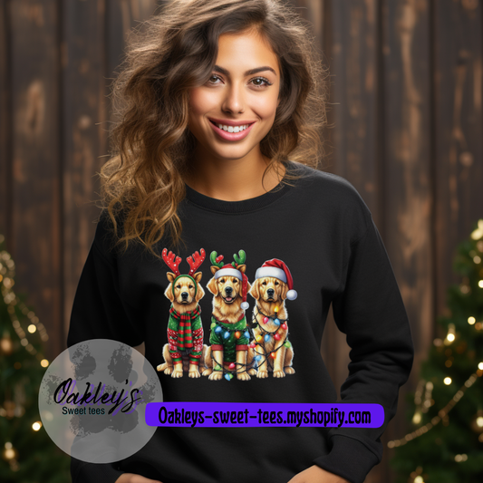 Christmas Golden crew | Crew neck