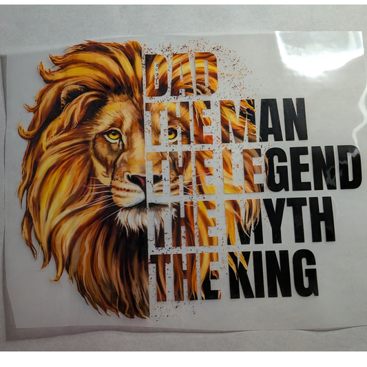 Dad the man : Ready made print T-shirt