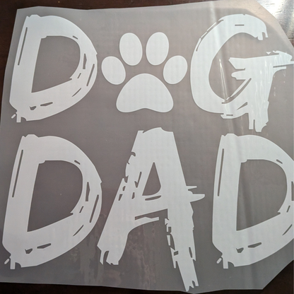 Dog Dad : Ready made print T-shirt