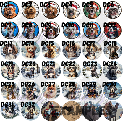 Dog and Cat Christmas ornaments