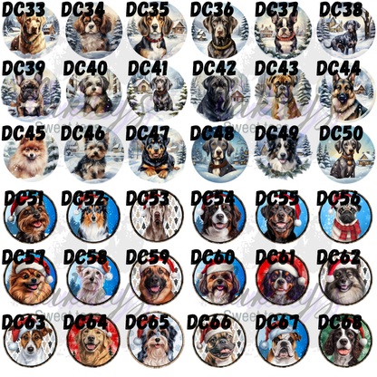 Dog and Cat Christmas ornaments