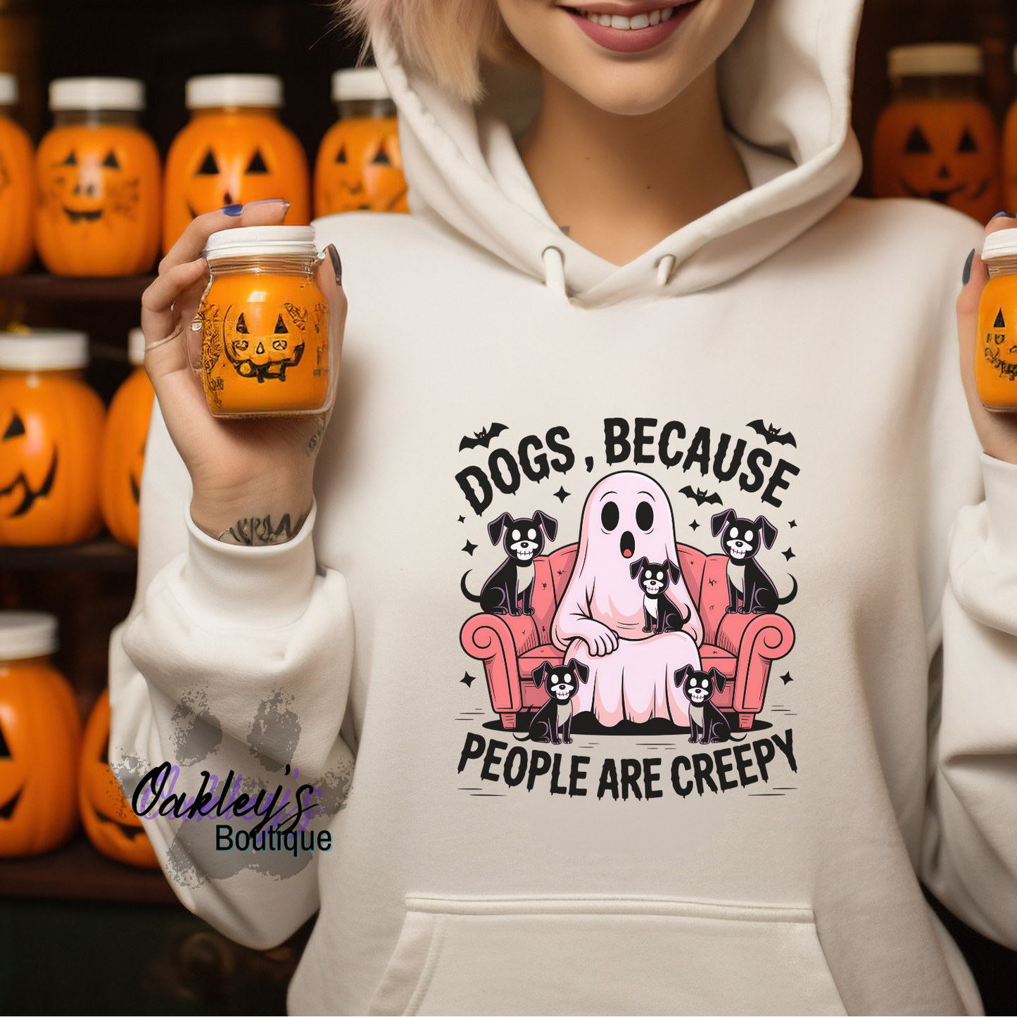 Dogs, because people are creepy Hoodie