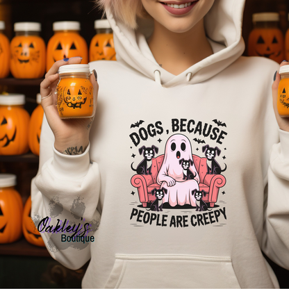 Dogs, because people are creepy Hoodie