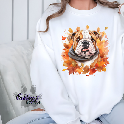 English bulldog | Crew neck