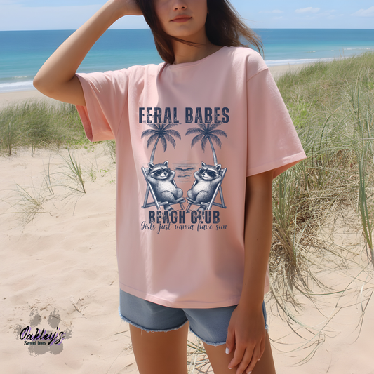 Feral Babes beach club | Tee