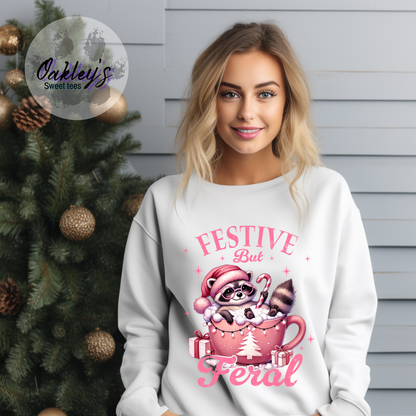 Festive but Feral | Crew neck
