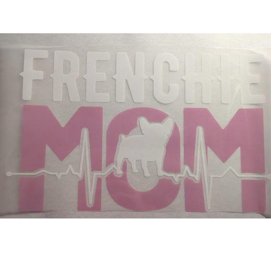 Frenchie Mom : Ready made print T-shirt