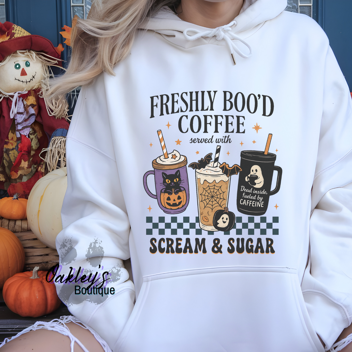 Freshly boo'd coffee Hoodie