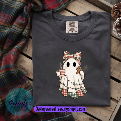 Girly Christmas ghost | Tee