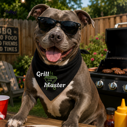 Grill Master (BBQ) bandana | Summer pup collection