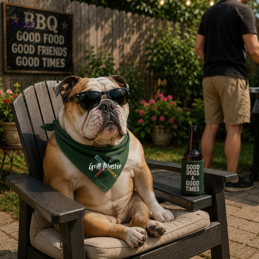 Grill Master bandana | Summer pup collection