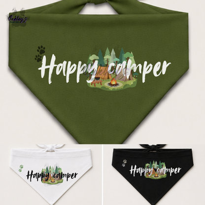 Happy Camper bandana | Summer pup collection