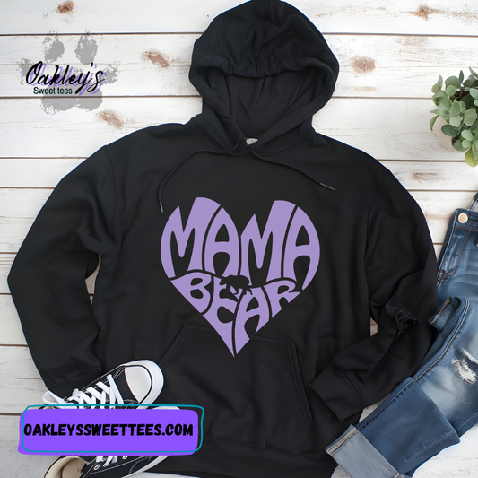 Mama Bear heart | hoodie