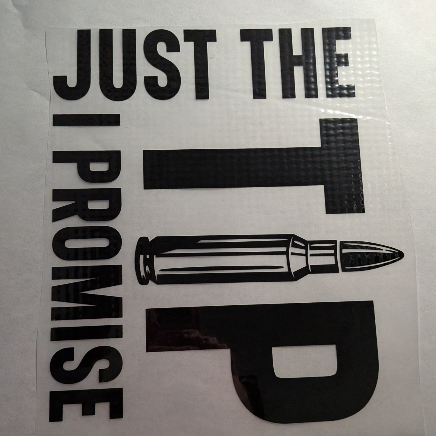Just the tip I promise : Ready made print T-shirt