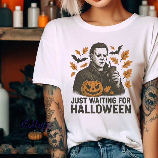 Just waiting for Halloween t-shirt