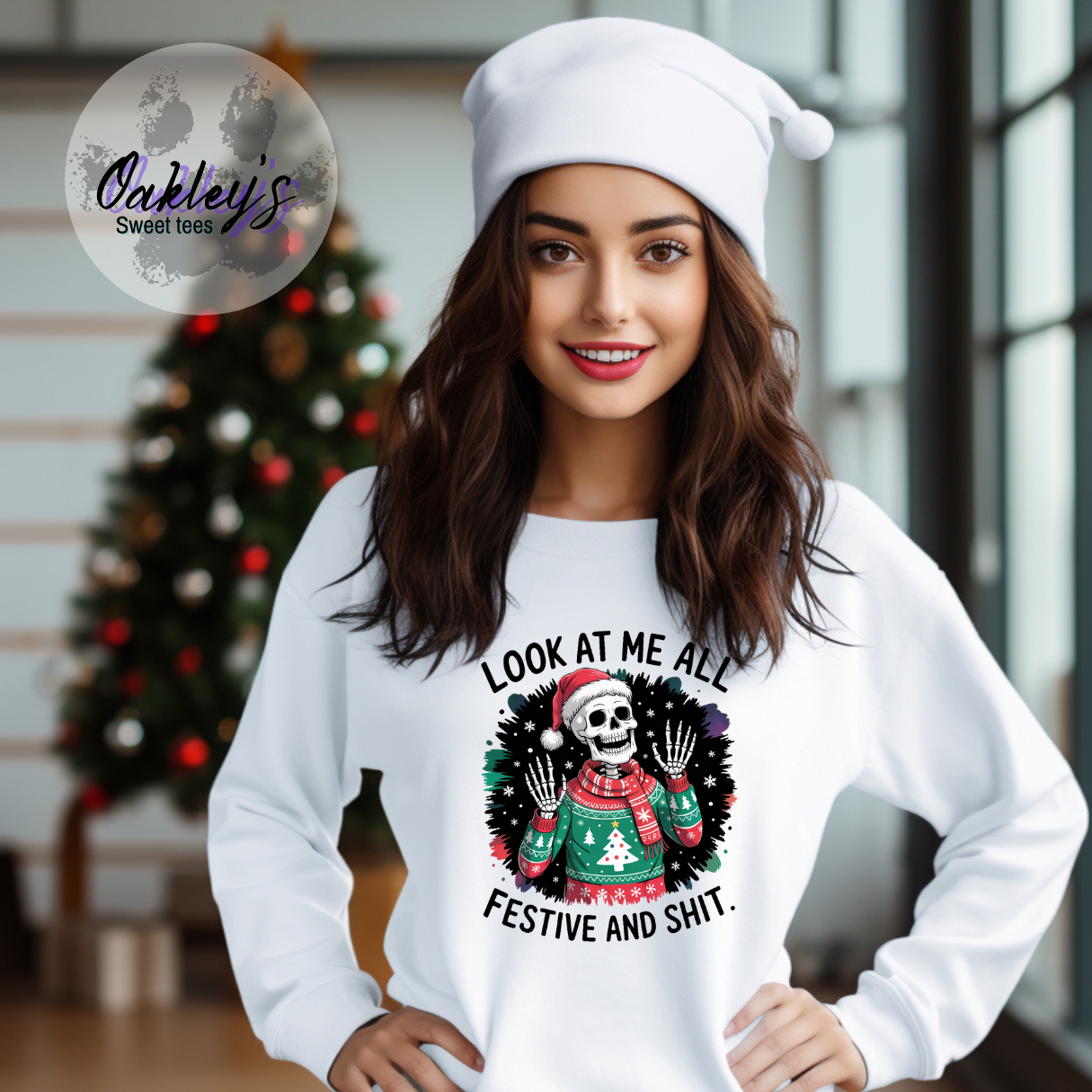 Look at me all festive | Crew neck