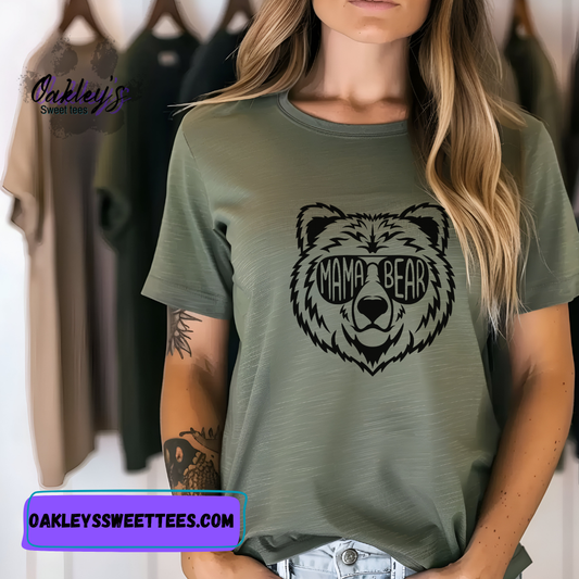 Mama Bear glasses | Tee