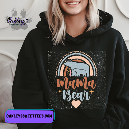 Mama Bear rainbow | hoodie