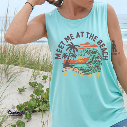 Meet me at the beach | Tank top