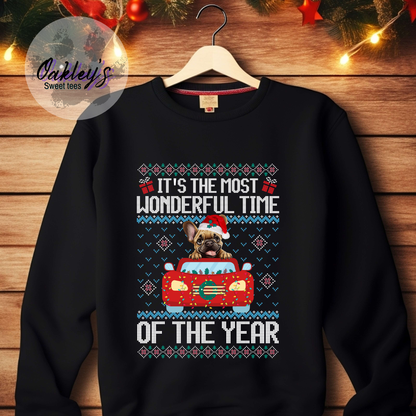 It's the most wonderful time of year - Frenchie | Crew neck