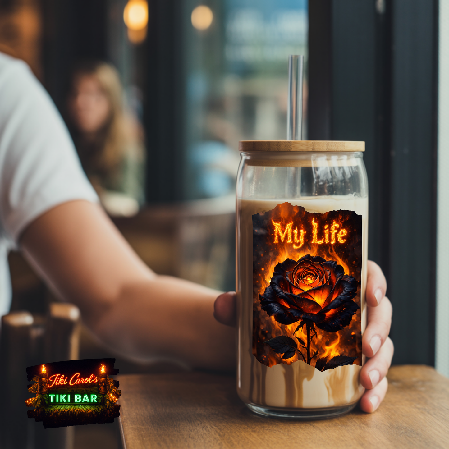 Tiki Carol's | Libby glass