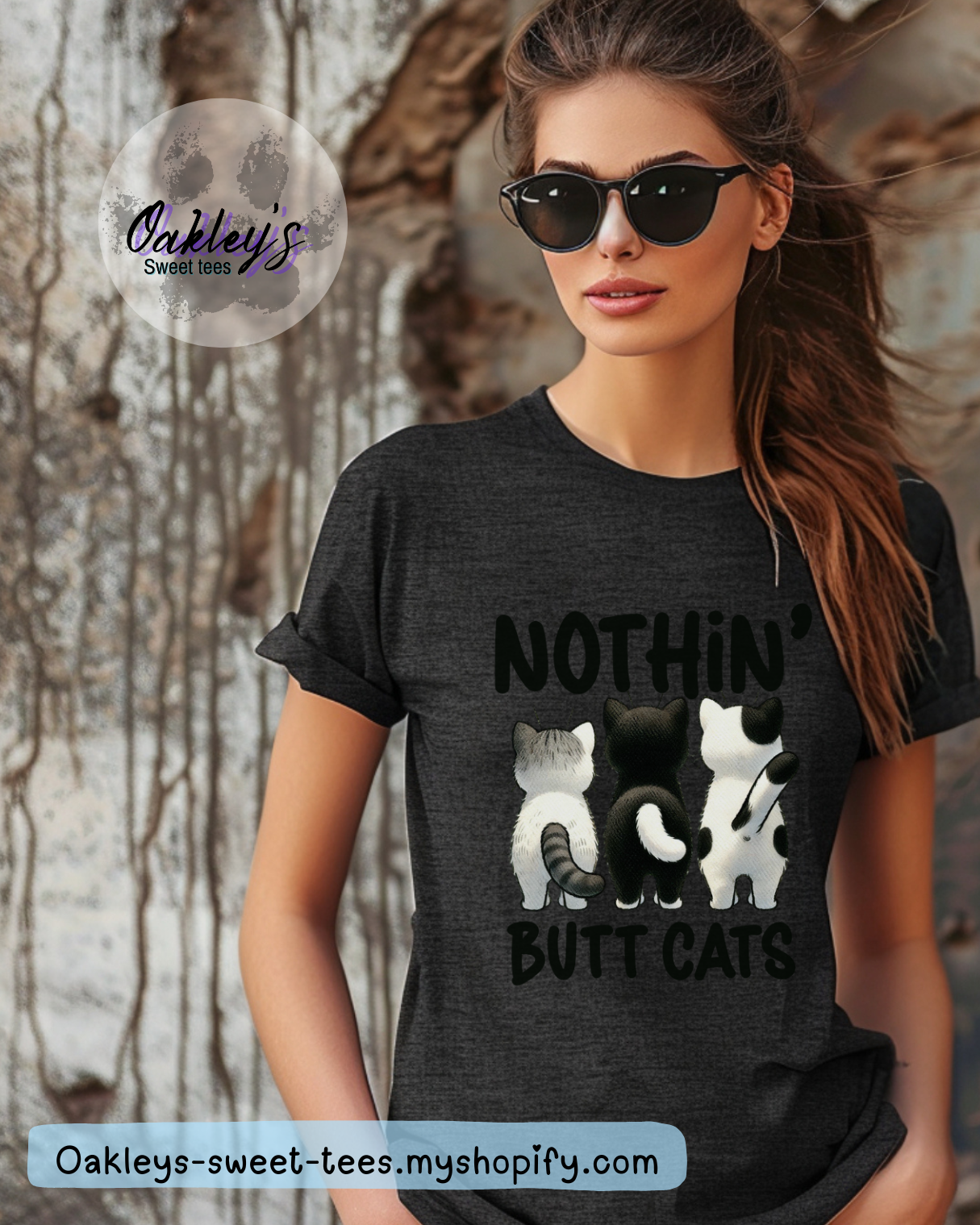 Nothin' butt cats tee