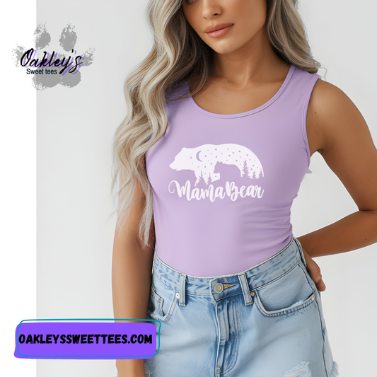 Outdoorsy Mama bear  | Tank