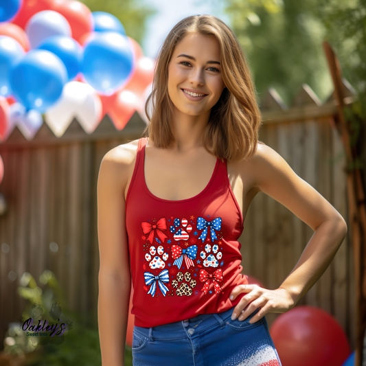 Patriotic Paws | Tank top