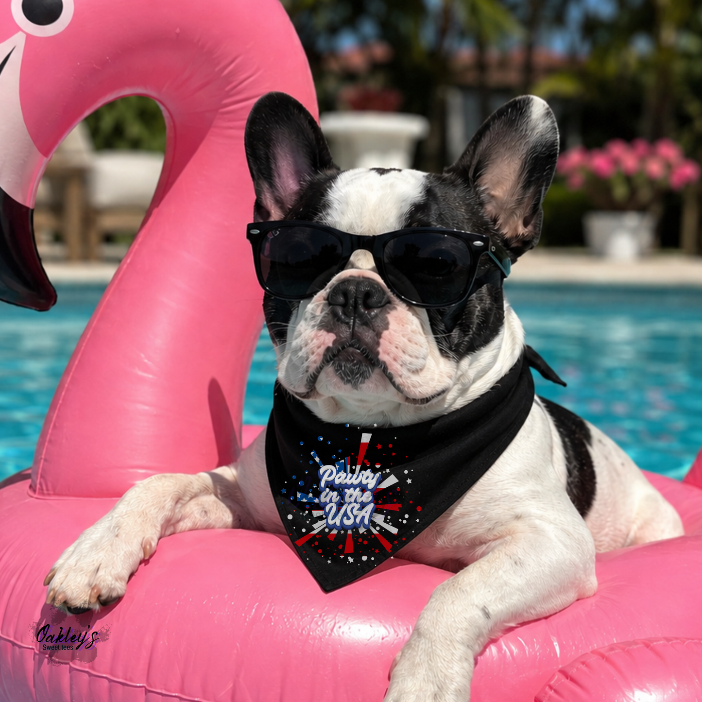 Pawty in the USA bandana | 4th of July