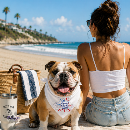Pawty in the USA bandana | 4th of July