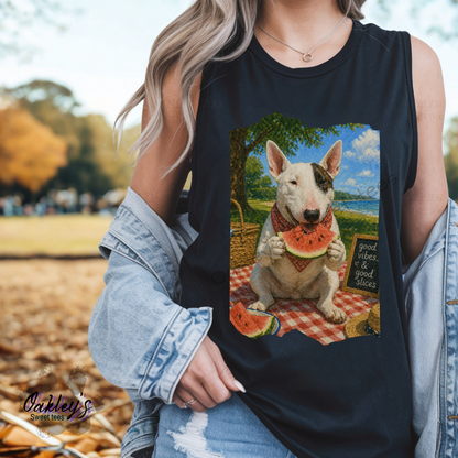 Picnic Bull terrier | Tank top