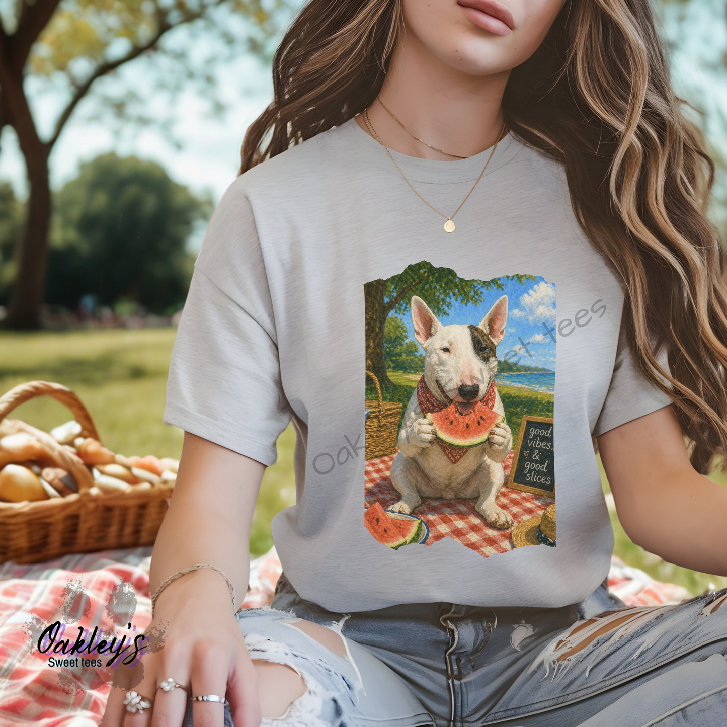 Picnic Bull terrier | Tee