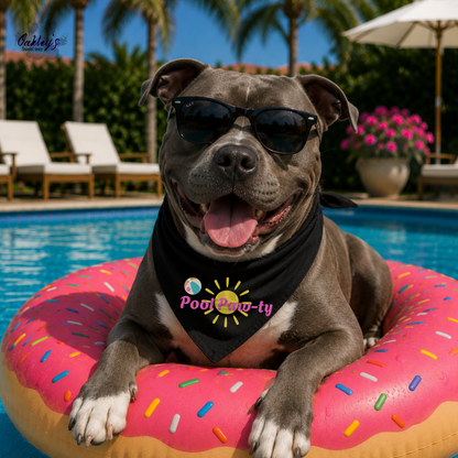 Pool Pawty sun bandana | Summer pup collection